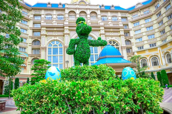 Chiba, Japán: Megtekintése Tokyo Disneyland Hotel található Tokió Disney Resort, Urayasu, Chiba, Japán — Stock Fotó