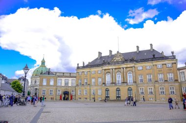 Kopenhag, Danimarka: Amalienborg Palace, Kopenhag, Danimarka bulunan Danimarka Kraliyet ailesinin ev