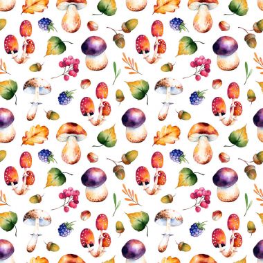 Sonbahar yapraklı pürüzsüz desen