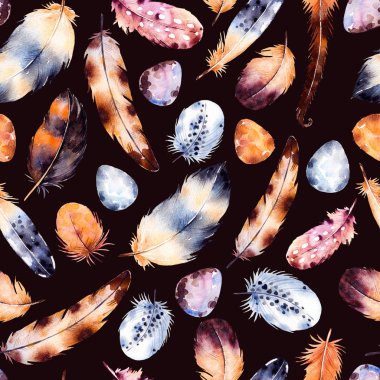 Suluboya tüyler seti