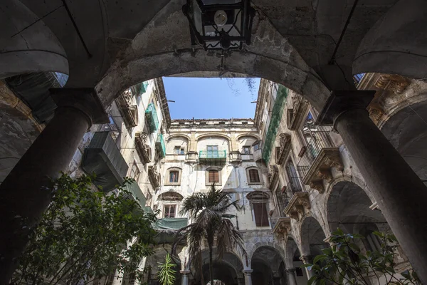 Sicilya Palermo Bir Eski Palazzo City Palace — Stok fotoğraf