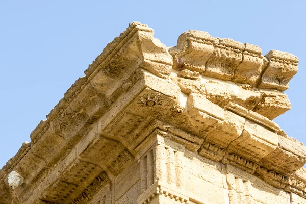 Tempel von Rizinus und Pollux - valle dei templi (Tempeltal) in Agrigent, Sizilien, Italien — Stockfoto