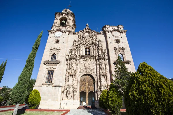 Фасадні Гуанахуато в Мексиці (Північна Америка, церкви Templo Сан Cayetano) — стокове фото