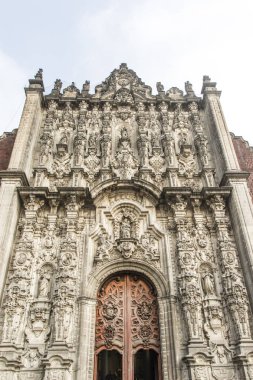 Cephe Büyükşehir katedral Mexico City - Meksika (Kuzey Amerika)
