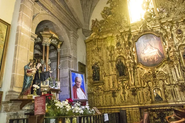 Interior da Catedral Metropolitana na Cidade do México - México (América do Norte ) — Fotografia de Stock