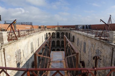 Fort Boyard Fransa, Charente-Maritime, Fransa - Europe iç