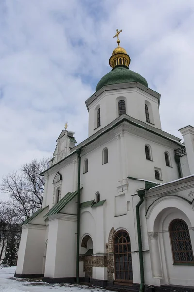 Fachada de la Catedral de Santa Sofía, Patrimonio de la Humanidad de la Unesco en Kiev (Kiev), Ucrania, Europa —  Fotos de Stock