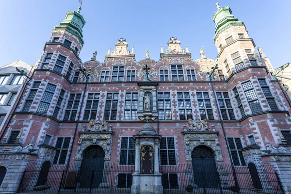 Exterior of the Great Arsenal in Gdansk, Poland — Stock Photo, Image