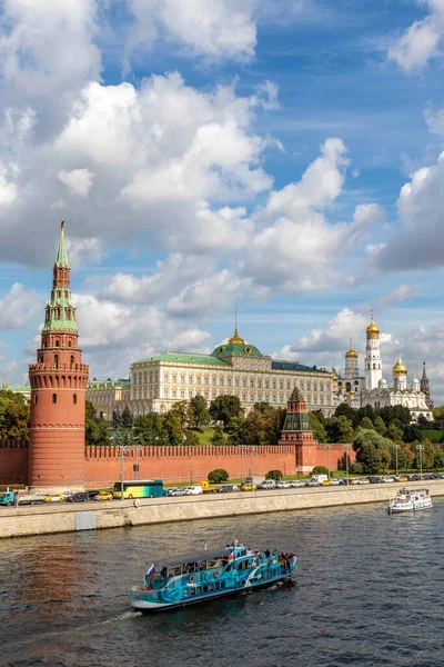 Widok Kreml Moskwy Rosja Europa — Zdjęcie stockowe