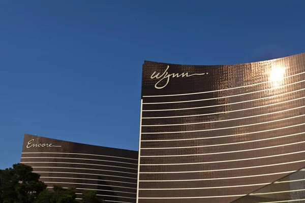 Las Vegas Nevada Usa Exterior Encore Wynn Hotel Casino — Stock Photo, Image