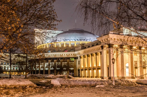 Новосибирский театр оперы и балета Лицензионные Стоковые Изображения