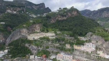 Amalfi, İtalya Hava video