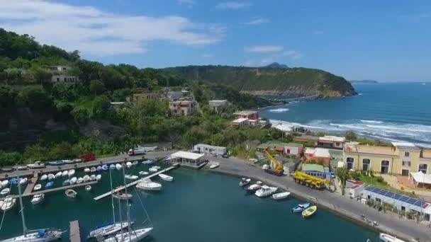 Procida, Italy Aerial video — Stock Video