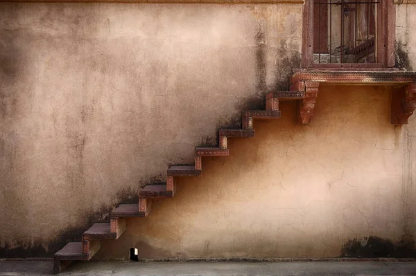 Escadas em Fatehpur — Fotografia de Stock