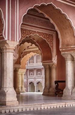 Arches In The City Palace clipart