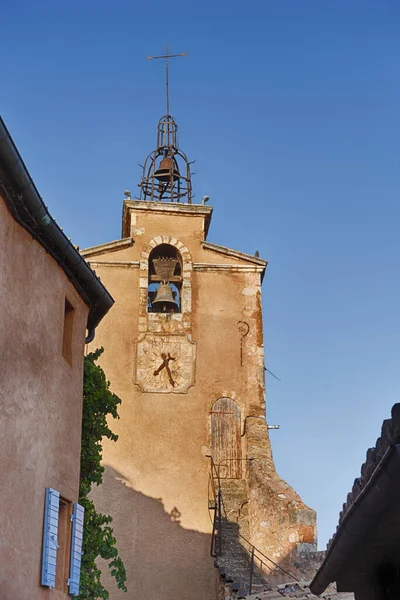 Bell Tower Of Roussillon — Stok Foto