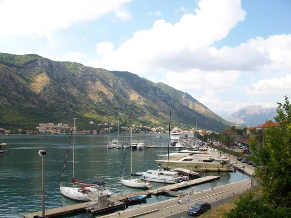 Bucht von Kotor — Stockfoto