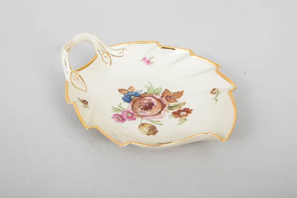 Porcelain Dinner Sets plates Teapots — Stock Photo, Image