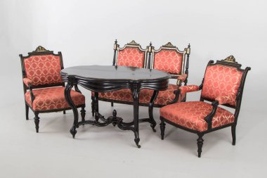 Yemek odası setsb sandalye vintage