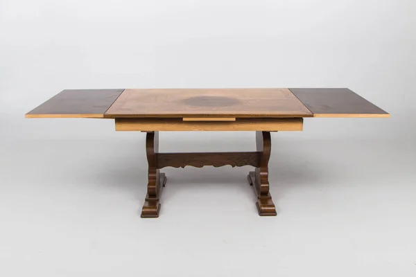 デスク テーブルのアンティーク木材 — ストック写真