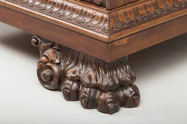 Desks tables antique wood — Stock Photo, Image
