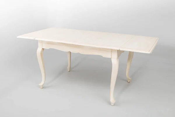 책상 테이블 골동품 나무 — 스톡 사진