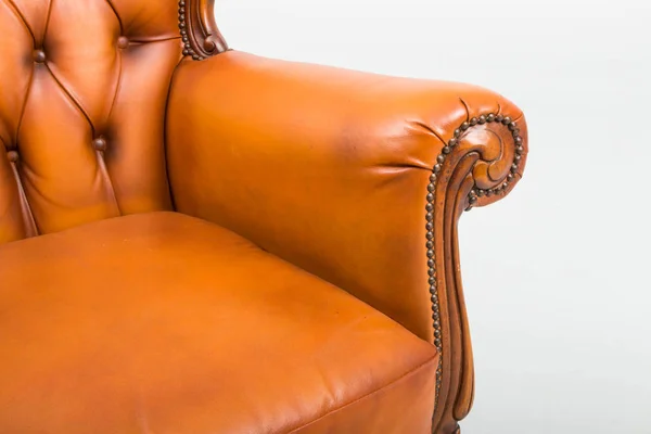 armchair antique leather