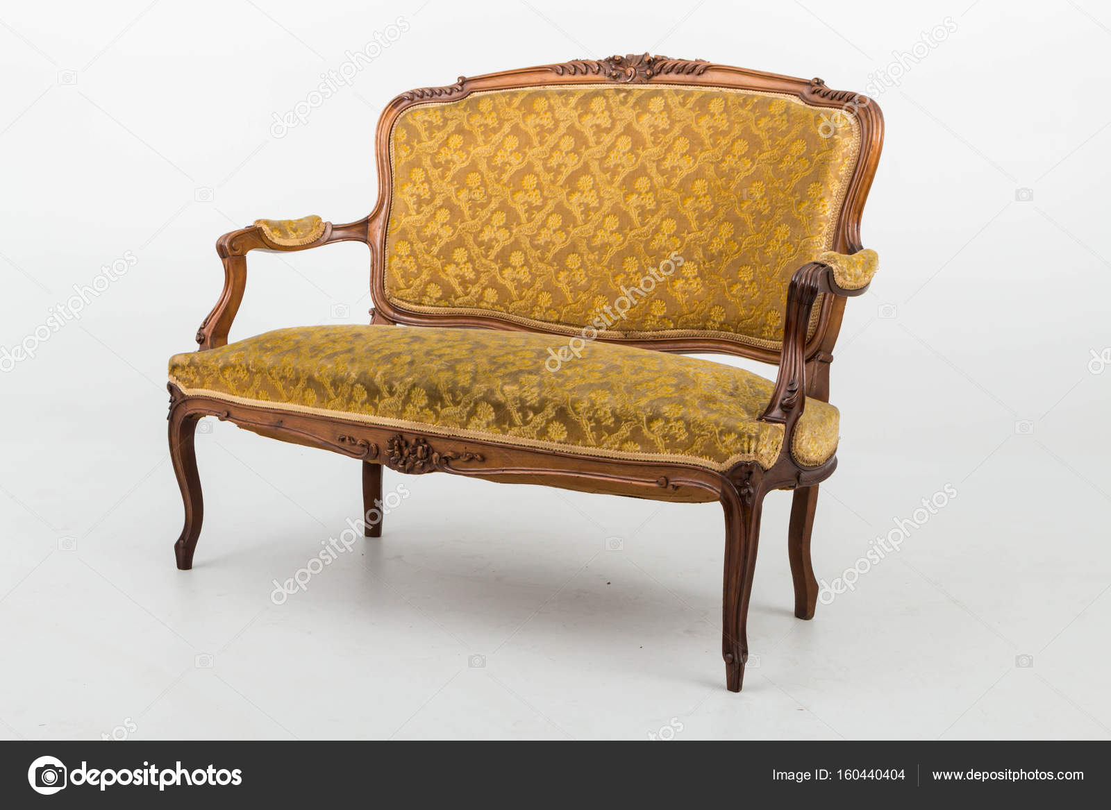 Sofas Settees Old Fashioned Bench Stock Photo C Jbgroup 160440404