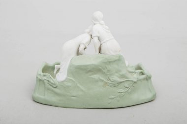 Figürler şamdanlar antik Heykel Sergisi