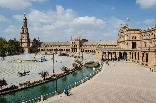 Plaza of Spain, Seville — Stock Photo, Image