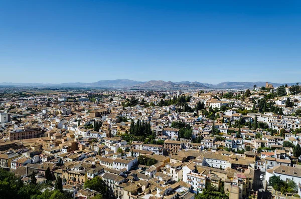Vista de Granada, Octubre 2016, Andalucia, España — Foto de Stock