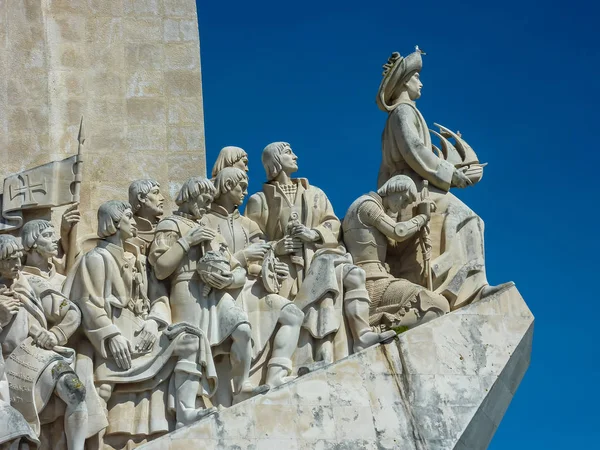 Lisbon, Portekiz - 7 Nisan 2013: Anıt kaşiflerinden ben