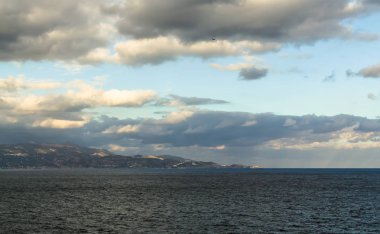 Girit, Yunanistan - 2 Kasım 2017: Girit panoramik görünüm