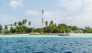 Maldivler Kasım, 2017: Hint Okyanusu, Maldivler küçük tropik Gulhi ada