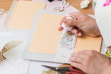 Düğün ya da diğer Festival süslemeler için Scrapbooking .