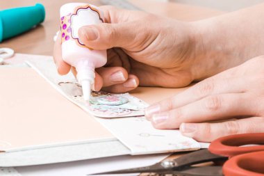 Düğün ya da diğer Festival süslemeler için Scrapbooking . 