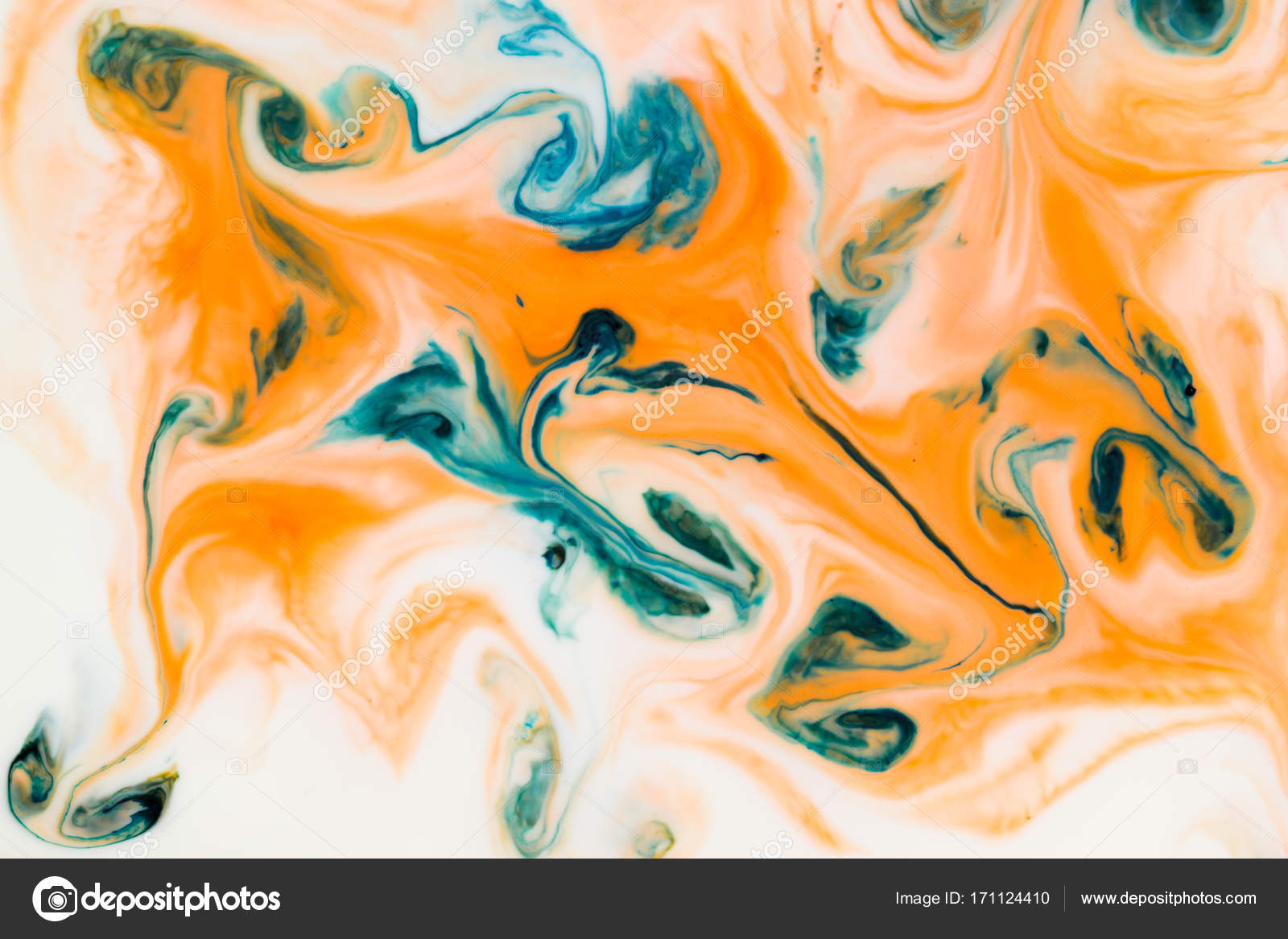 Design abstrait artistique cr avec m lange de liquides Design abstrait artistique cr avec m lange de liquides