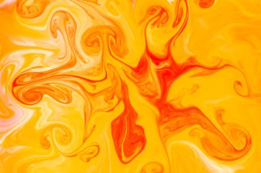 Akan ve süt doku karıştırma mürekkep boyama. arka plan IMAG