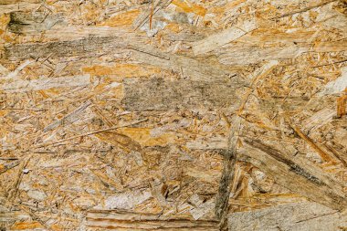 OSB panoları ahşap bir bac kumlu kahverengi talaş yapılır