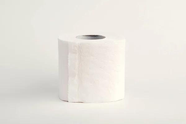 Rolki Papieru Toaletowego Białym Tle — Zdjęcie stockowe