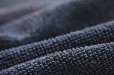 Kumaşın dokusu, kumaşın dokusunun dalgalı kıvrımları..