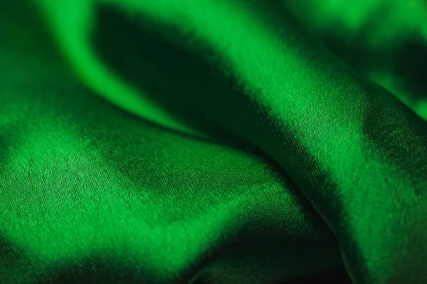 Tela Lujo Pliegues Ondulados Material Satén Textura Seda — Foto de Stock