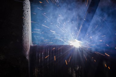 Otomatik kaynak işlem tarafından kaynak onarım şaft