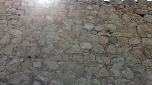 Antigua Casa Ruinas romanas . — Vídeo de stock