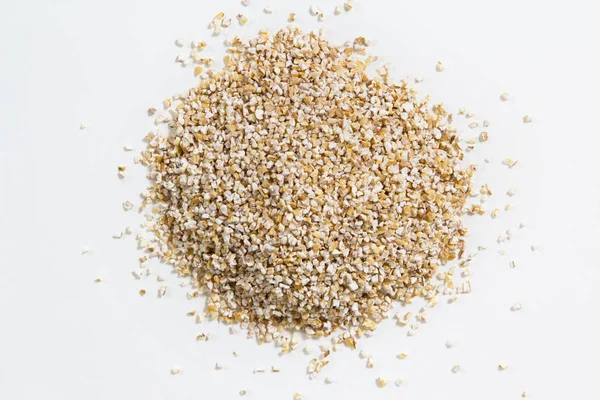 Raw barley grits — Stock Photo, Image