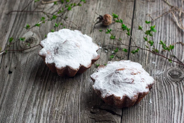 Cottage cheese cupcakes — Stock Photo, Image