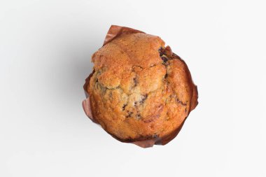 beyaz zemin üzerine taze çörek