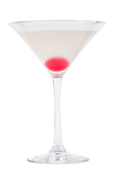 Refrescante cóctel frío en una copa de martini. Cóctel - cocina molecular — Foto de Stock
