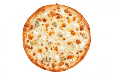 Pizza dört peynir en baştan görüntülemek