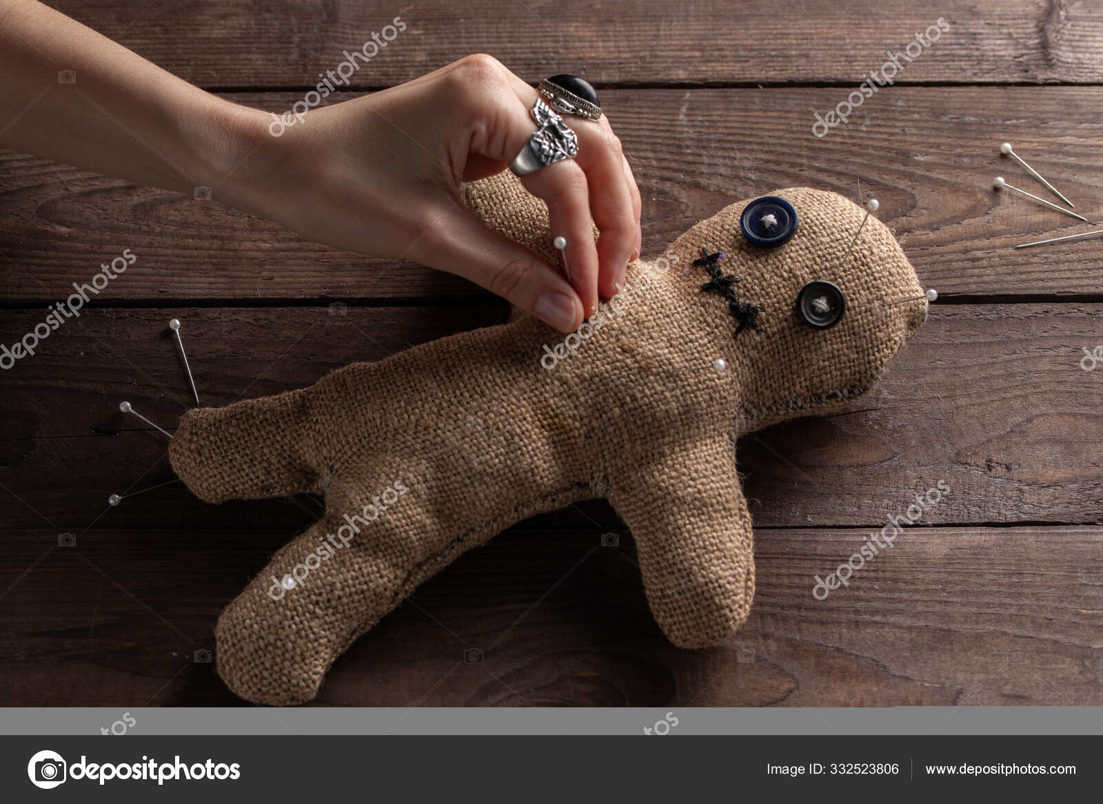 doll to stick pins in